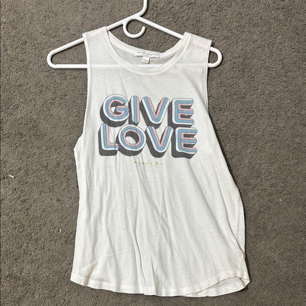 Spiritual Gangster White Muscle Tee